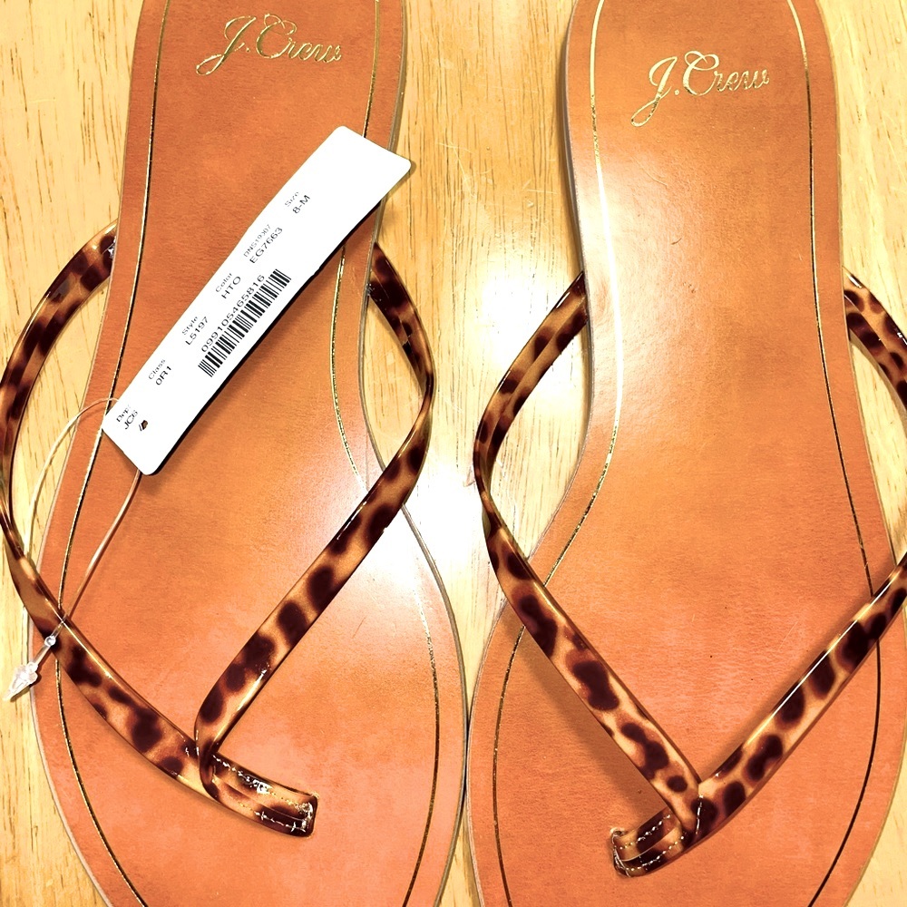 J crew brand new sandals size 8